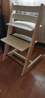 Stokke Tripp Trapp meegroeistoel wit – zeer goede staat, Ophalen, Zo goed als nieuw, Meegroeistoel, Stoelverkleiner