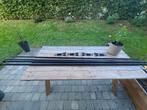 Set van 2 IKEA gordijnroeden, Ophalen, 200 cm of meer, Moderne minimaliste, Zwart