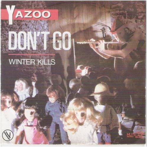 YAZOO: "Don't go", CD & DVD, Vinyles Singles, Comme neuf, Single, Pop, 7 pouces, Enlèvement