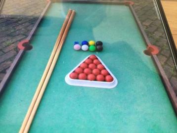 Snooker tafel kinderen, Sport en Fitness, Biljarten en Poolen, Ophalen, Gebruikt
