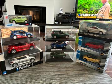 lot collection Peugeot 206 cc wrc break berline beschikbaar voor biedingen