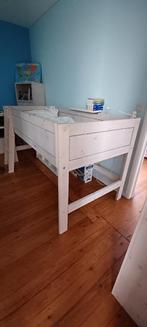 Kinderbed, Huis en Inrichting, Slaapkamer | Stapelbedden en Hoogslapers, Ophalen, Gebruikt, 90 cm, Eenpersoons