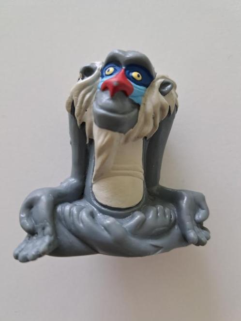 Leuke Disney Figuur - The Lion King - Zittende aap Rafiki, Verzamelen, Disney, Zo goed als nieuw, Beeldje of Figuurtje, Leeuwenkoning of Jungle Boek