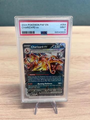 Charizard ex PSA 9 - 054/091 - Paldean Fates