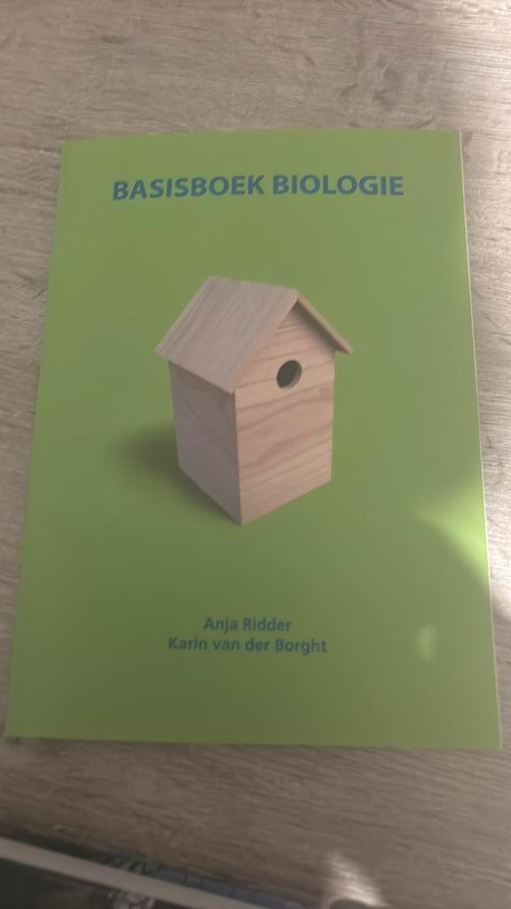 Anja Ridder - Basisboek biologie, Boeken, Schoolboeken, Biologie, Ophalen of Verzenden