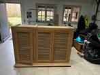 Eiken kast, Tuin en Terras, Ophalen, Gebruikt, Hout