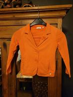 Oranje jasje met knopen en zakken mt 116, Comme neuf, Enlèvement ou Envoi