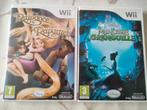 Lot 2 jeux Disney Wii - Raiponce+Princesse et la grenouille, Consoles de jeu & Jeux vidéo, Utilisé, Enlèvement ou Envoi