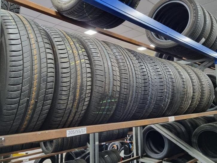 205/55/17 zomerbanden diverse A-merken 6+mm vanaf €50 p st., Auto-onderdelen, Banden en Velgen, Band(en), Zomerbanden, 17 inch