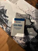 Handleiding suzuki gsx-r600, Motos, Modes d'emploi & Notices d'utilisation, Enlèvement ou Envoi