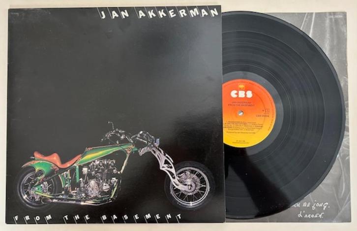 LP JAN AKKERMAN - FROM THE BASEMENT - FOCUS GITARIST, Cd's en Dvd's, Vinyl | Pop, Zo goed als nieuw, 1980 tot 2000, 12 inch, Ophalen of Verzenden