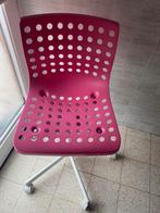 Chaise de bureau rose IKEA, Rose, Utilisé, Enlèvement ou Envoi