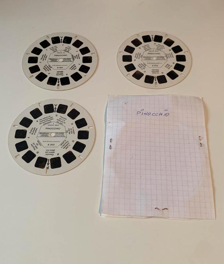 Bekijk de vintage Disneydiscs van Master Pinocchio, Verzamelen, Speelgoed, Gebruikt, Ophalen of Verzenden