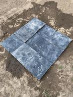 Oude dallen/tegels in blauwsteen 35 x 35 (12,25m²), Ophalen