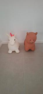 2 springdiertjes te koop, Ophalen, Gebruikt