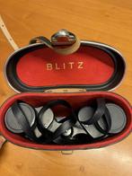 Vintage Blitz verrekijker met de originele lederen hoes, Audio, Tv en Foto, Optische apparatuur | Verrekijkers, Gebruikt, Minder dan 8x