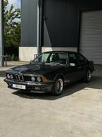 BMW E24 635CSI MTech/handleiding/Recaro Interieur M-pakket, Auto's, Achterwielaandrijving, Zwart, Lederen bekleding, Leder