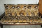 zetels in vol eiken hout klassieke retro stijl, Huis en Inrichting, Zetels | Zetels, Ophalen, Hout, Gebruikt, 150 tot 200 cm