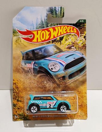 Hot Wheels Mini Cooper S Challenge Rally (2017) beschikbaar voor biedingen