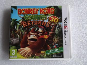 Nintendo 3DS spelletje - Donkey Kong country returns  beschikbaar voor biedingen