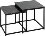 Set 2 bijzettafel marmer, Ophalen