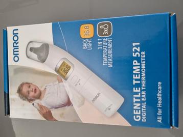 omron oorthermometer, gentle temp 521 beschikbaar voor biedingen