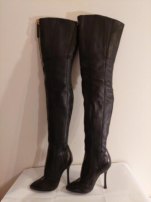 279C* Sergio ROSSI superbes cuissardes noires full cuir (37), Vêtements | Femmes, Chaussures, Neuf, Bottes hautes, Noir, Envoi