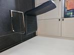 Keukenstoelen, Huis en Inrichting, Stoelen, Ophalen, Gebruikt, Zwart, Vier