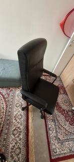 Chaise bureau noire, Maison & Meubles, Enlèvement, Comme neuf