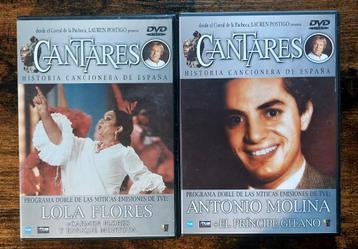 DVD - Historia cancionera de Espana - Cantares - 2 stuks beschikbaar voor biedingen