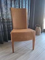 Eetkamerstoelen, Huis en Inrichting, Ophalen, Riet of Rotan, Bruin, Zo goed als nieuw