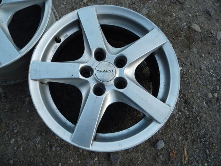 4 prachtige DEZENT-velgen van 5 x 120 x 16, Auto-onderdelen, Banden en Velgen, Velg(en), All Season, 16 inch, Personenwagen, Gebruikt