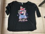 Zwart shirt ' Santa Little helpers ' Maat 42 / 44, Kleding | Dames, T-shirts, Ophalen of Verzenden, Maat 42/44 (L), Zwart
