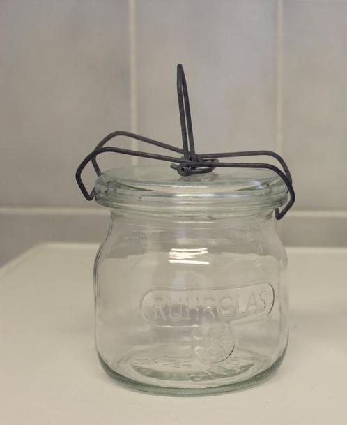 Weck inlegbokalen 0.75 Liter (Weck potten), Huis en Inrichting, Keuken | Potten en Pannen, Gebruikt, Overige typen, Glas, Ophalen