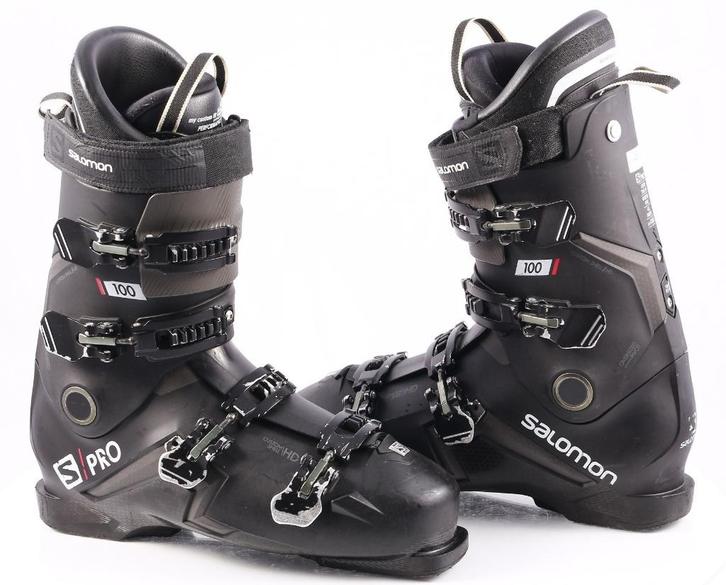 Chaussures de ski 47 47.5 EU SALOMON S/PRO 100, coque, Sports & Fitness, Ski & Ski de fond, Utilisé, Chaussures, Salomon, Carving