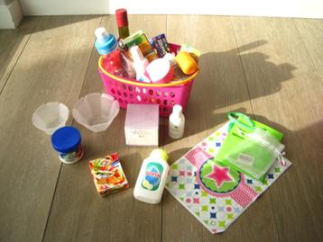 Gevulde speelgoed boodschappenmand groot 30 stuks - SET 1 beschikbaar voor biedingen