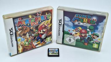 Lot van 3 Nintendo DS Super Mario Games PAL Top Staat beschikbaar voor biedingen