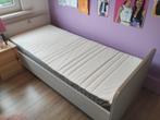 Kinderslaapkamer Set: Comfortabel Bed en Praktische Kast, Sommier à lattes, Enlèvement, Utilisé