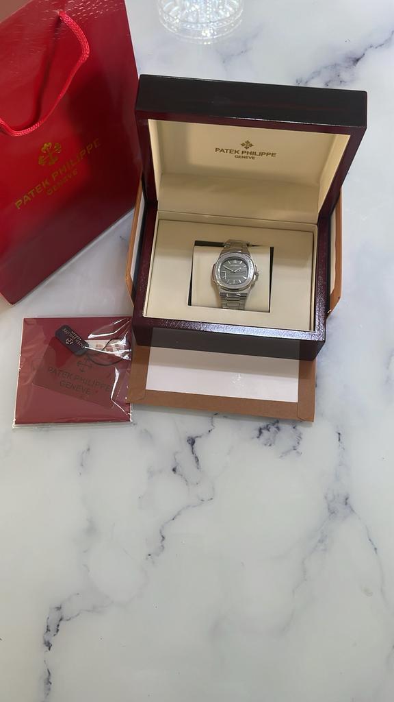 Patek phillipe olive groen, Handtassen en Accessoires, Horloges | Antiek, Ophalen of Verzenden