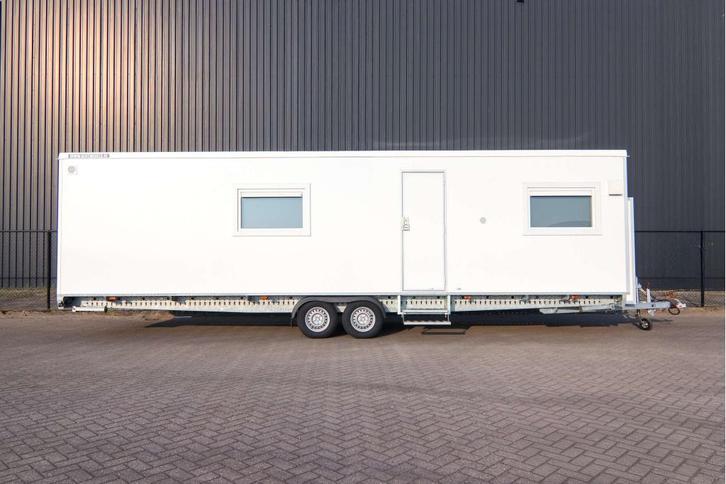 Mobiele Woonunit 9m | Slaapwagen | Huisvesting op wielen, Articles professionnels, Machines & Construction | Abris de chantier & Conteneurs
