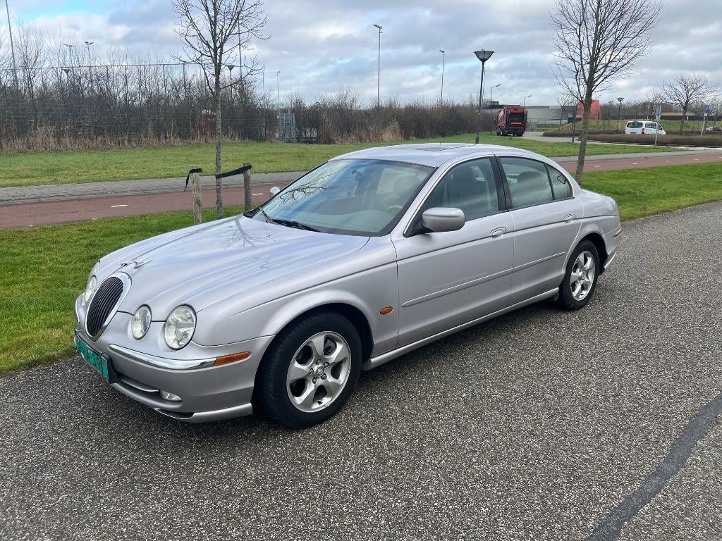 uniek mooie Jaguar S type  slechts 129000km, Autos, Jaguar, Cuir, Achat, 4 portes, Entreprise