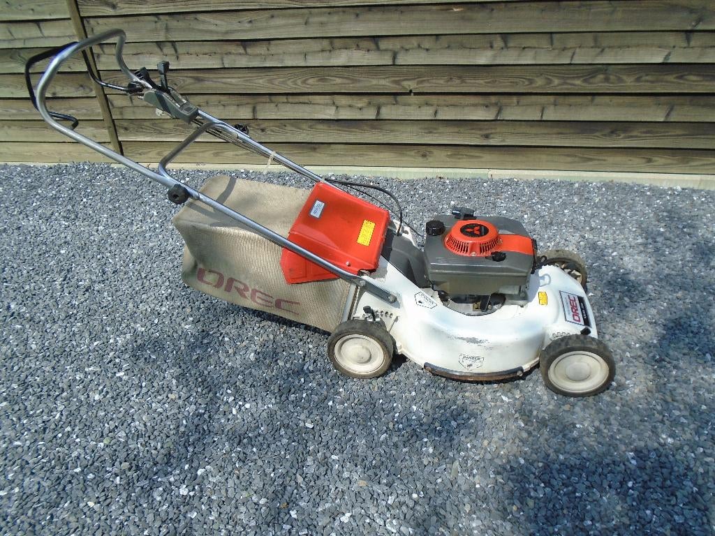 Grasmachine Orec met mitsubishi motor, Ophalen, Cirkelmaaier, Versnellingen, Orec