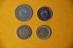 ECUADOR : 4 verschillende munten, Verzenden, Zuid-Amerika, Setje