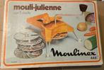 Moulinex mouli-julienne model 445, jaren ‘70, Ophalen of Verzenden, Zo goed als nieuw