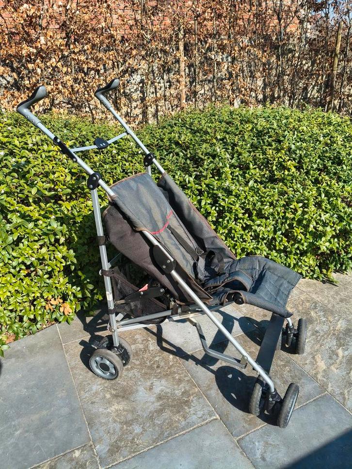 Plooibuggy, Kinderen en Baby's, Buggy's, Gebruikt, Overige merken, Verstelbare rugleuning, Ophalen