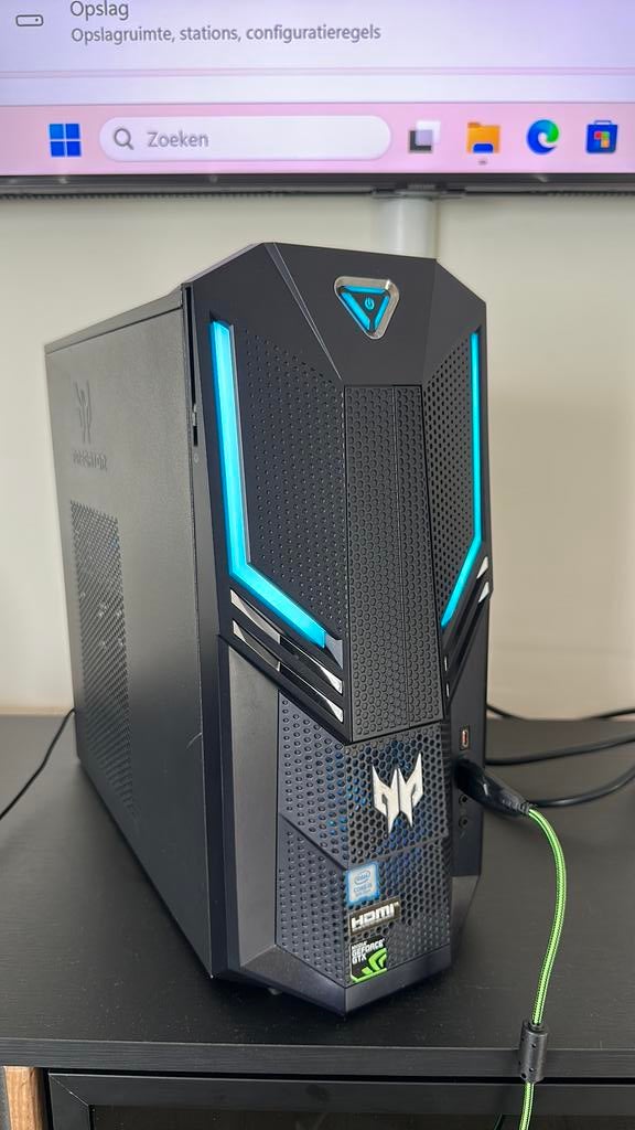 Acer Predator Gaming PC, Informatique & Logiciels, Ordinateurs de bureau, Enlèvement, Comme neuf, Gaming