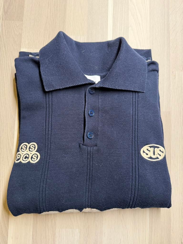 SSPCS Club Longsleeve Cotton Polo - Nightfall, Ophalen, Zo goed als nieuw, Maat 46 (S) of kleiner, Blauw