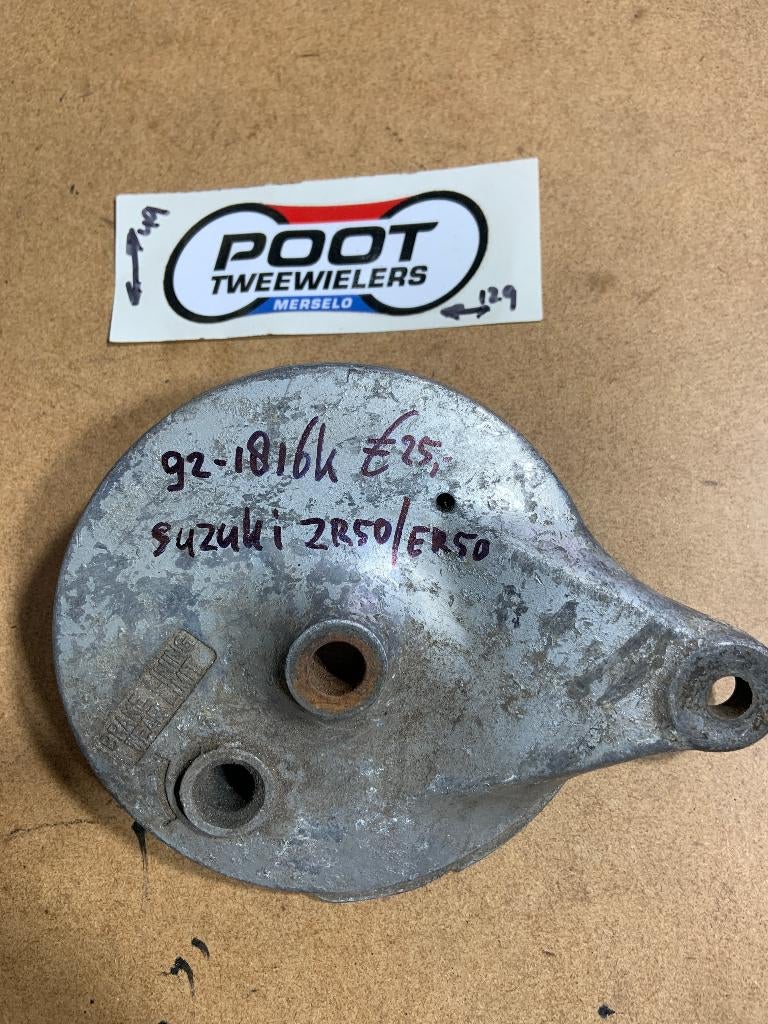 Plaques de frein avant et arrière Suzuki ZR 50/80 et ER 50, Enlèvement, Utilisé, Autres marques
