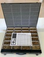 Boite de vis agglo bichromatés (2400)WÜRTH, Bricolage & Construction, Quincaillerie & Fixations, Enlèvement, Comme neuf, Vis