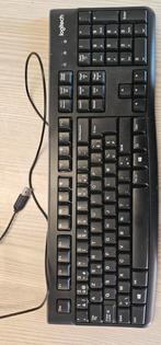 Logitech K120 USB toetsenbord AZERTY, Computers en Software, Ophalen of Verzenden, Azerty